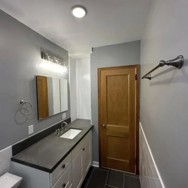 Bathroom repaint by SIMCO Paint in Minneapolis