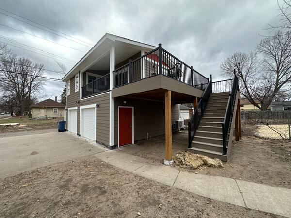 New construction painting project in Minneapolis